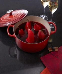 Le Creuset Signature Braadpan - 4,2 L - 24 Cm - Kersenrood -Keukenseries Speciaal Winkel 1009x1200 1
