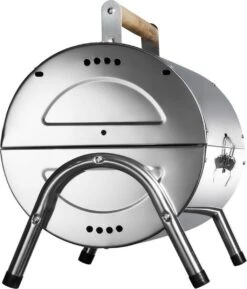 BBQ Collection Houtskoolbarbecue - Cilinder - Chroom -Keukenseries Speciaal Winkel 1024x1200
