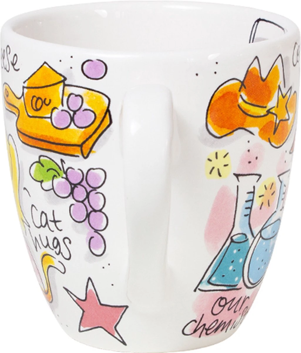 Blond Amsterdam, Happy - Mini Mok Art 6 Blond Amsterdam, Happy - Mini Mok Art - Afbeelding 4