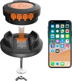 ToGrill - Smart Bluetooth Barbecue Dome Thermometer Met 2 Probes AT-02 | Draadloze Slimme BBQ Vleesthermometer Met App | -Keukenseries Speciaal Winkel 1061x1200 1