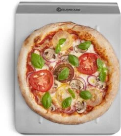 Burnhard Pizzasteen 38 X 30 X 1,5 Cm + Pizzaschep -Keukenseries Speciaal Winkel 1063x1200 4
