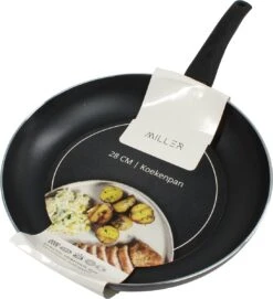 Miller Hapjespan Inductie 28cm - Alle Warmtebronnen - Anti Aanbaklaag -Keukenseries Speciaal Winkel 1093x1200
