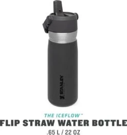 Stanley The IceFlow™ Flip Straw Water Bottle 0,65L - Thermosfles - Saffron -Keukenseries Speciaal Winkel 1128x1200 1