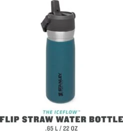 Stanley The IceFlow™ Flip Straw Water Bottle 0,65L - Thermosfles - Lagoon -Keukenseries Speciaal Winkel 1129x1200 2