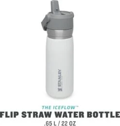 Stanley The IceFlow™ Flip Straw Water Bottle 0,65L - Thermosfles - Saffron -Keukenseries Speciaal Winkel 1145x1200 1
