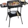 Princess 112250 Elektrische BBQ Met Zijplanken - BBQ - 40x25cm - Met En Zonder Statief Te Gebruiken - Met Zijplankjes - Ook Te Gebruiken Als Tafelgrill - 2200W -Keukenseries Speciaal Winkel 1156x1200 1