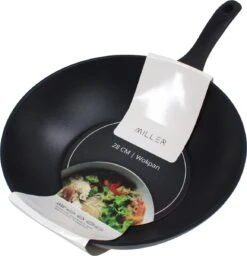 Miller Keramische Wokpan Inductie Ø 28 Cm - Alle Warmtebronnen - Anti Aanbaklaag -Keukenseries Speciaal Winkel 1157x1200 2