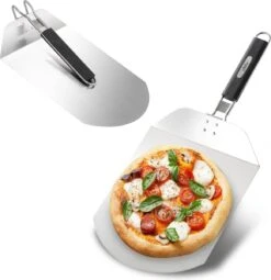 Bighorn Pizzaschep Voor BBQ En Oven-Inklapbare Handgreep -Pizzasnijder- Edelstaal -geschikt Als Broodschep En Ovenschep - SRPT01 -Keukenseries Speciaal Winkel 1163x1200 2