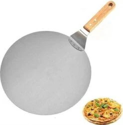 Luxe Pizzaschep Voor Verse Pizza - Extra Groot - RVS 30CM - Grote Pizza Schep Voor Oven Of BBQ Barbecue - Hout Handvat - Pizzaspatel Voor Zelfgemaakte Ovenpizza -Keukenseries Speciaal Winkel 1180x1200