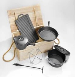 EL Fuego Dutch Oven Set Gietijzer 7-delig -Keukenseries Speciaal Winkel 1183x1200 3