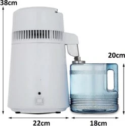 Be-Inspired® Destilleer Apparaat – Destilleerapparaat – Destilleer Ketel – Destilleerketel – Snel Destilleren - Water Destilleerder - Waterdestileerder- Maak Zelf Gedestilleerd Water - Puur Water – Zuiver Water – Automatisch Destilleerketel – 4L -Keukenseries Speciaal Winkel 1189x1200 4