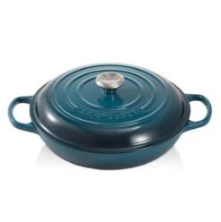 Le Creuset Braadpan Campagnard Signature Deep Teal - ø 30 Cm / 3.5 Liter -Keukenseries Speciaal Winkel 1197x1200 11