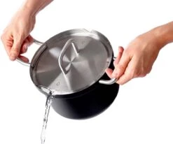 BK Q-linair Master Black Kookpannenset - 5-delig - Veilig Afgietsysteem - Inductie -Keukenseries Speciaal Winkel 1200x1002 2