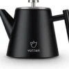 Vatten® - Premium RVS Theepot - Incl. RVS Theefilter - 1L - Zwart - Dubbelwandig -Keukenseries Speciaal Winkel 1200x1014