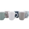 Koffiekopjes Set Van 6 - 15cl - Pastel - Aardewerk - Roze - Donker Blauw - Licht Blauw - Wit - Grijs - Groen - Bestel 1 Krijg Er 3 Gratis -Keukenseries Speciaal Winkel 1200x1036