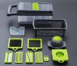 Merkloos Mandoline – Multifunctionele Groentesnijder – Nicer Dicer -Keukenseries Speciaal Winkel 1200x1036 6