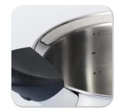 BK Q-linair Classic Pannenset - 5 Delig - RVS - Veilig Afgietsysteem - Inductie -Keukenseries Speciaal Winkel 1200x1075 12