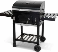 Alice's Garden Houtskool BBQ Bernard - Smoker - Verstelbare Houtskoolbak - Zwart -Keukenseries Speciaal Winkel 1200x1077