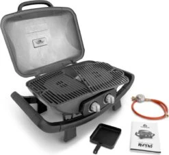 Burnhard Draagbare 2-Branders Gasbarbecue - Afdekhoes - BBQ Wayne -Keukenseries Speciaal Winkel 1200x1099 1