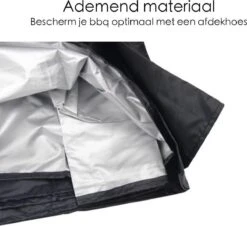 BBQ Beschermhoes - Voor Kamado - Universeel - Tot 23 Inch - Zwart -Keukenseries Speciaal Winkel 1200x1100 1