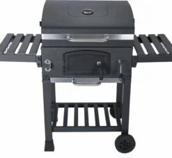 Alice's Garden Houtskool BBQ Bernard - Smoker - Verstelbare Houtskoolbak - Zwart -Keukenseries Speciaal Winkel 1200x1102 2