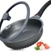 Wokpan - Multifunctionele 3 In 1 Pan Met Deksel + Wok + Hapjespan 28 Cm -Keukenseries Speciaal Winkel 1200x1113 4