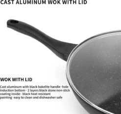 Swiss Pro+ Wokpan - Met Glazen Deksel - 28cm - Zwart 11 Swiss Pro+ Wokpan - Met Glazen Deksel - 28cm - Zwart -Keukenseries Speciaal Winkel 1200x1133 4