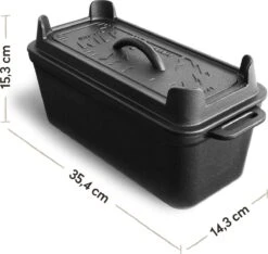 Burnhard Gietijzeren Broodpan 3,5 L - Broodbakvorm -Keukenseries Speciaal Winkel 1200x1136 2