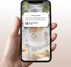 MÊZON® Schenkkan - Glazen Waterkan - Waterkaraf Voor Fruitwater - Multifunctionele Decanteer Karaf - Kan Met Deksel - 1.5L Capaciteit -Keukenseries Speciaal Winkel 1200x1139