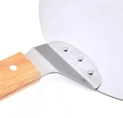 Luxe Pizzaschep Voor Verse Pizza - Extra Groot - RVS 30CM - Grote Pizza Schep Voor Oven Of BBQ Barbecue - Hout Handvat - Pizzaspatel Voor Zelfgemaakte Ovenpizza -Keukenseries Speciaal Winkel 1200x1148 1