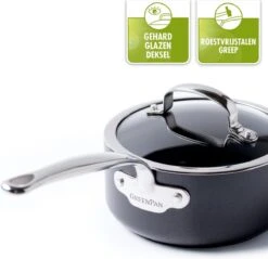 GreenPan Barcelona Infinity Pro Hapjespan Met Deksel 30cm - Zwart - Inductie - PFAS-vrij -Keukenseries Speciaal Winkel 1200x1162 8