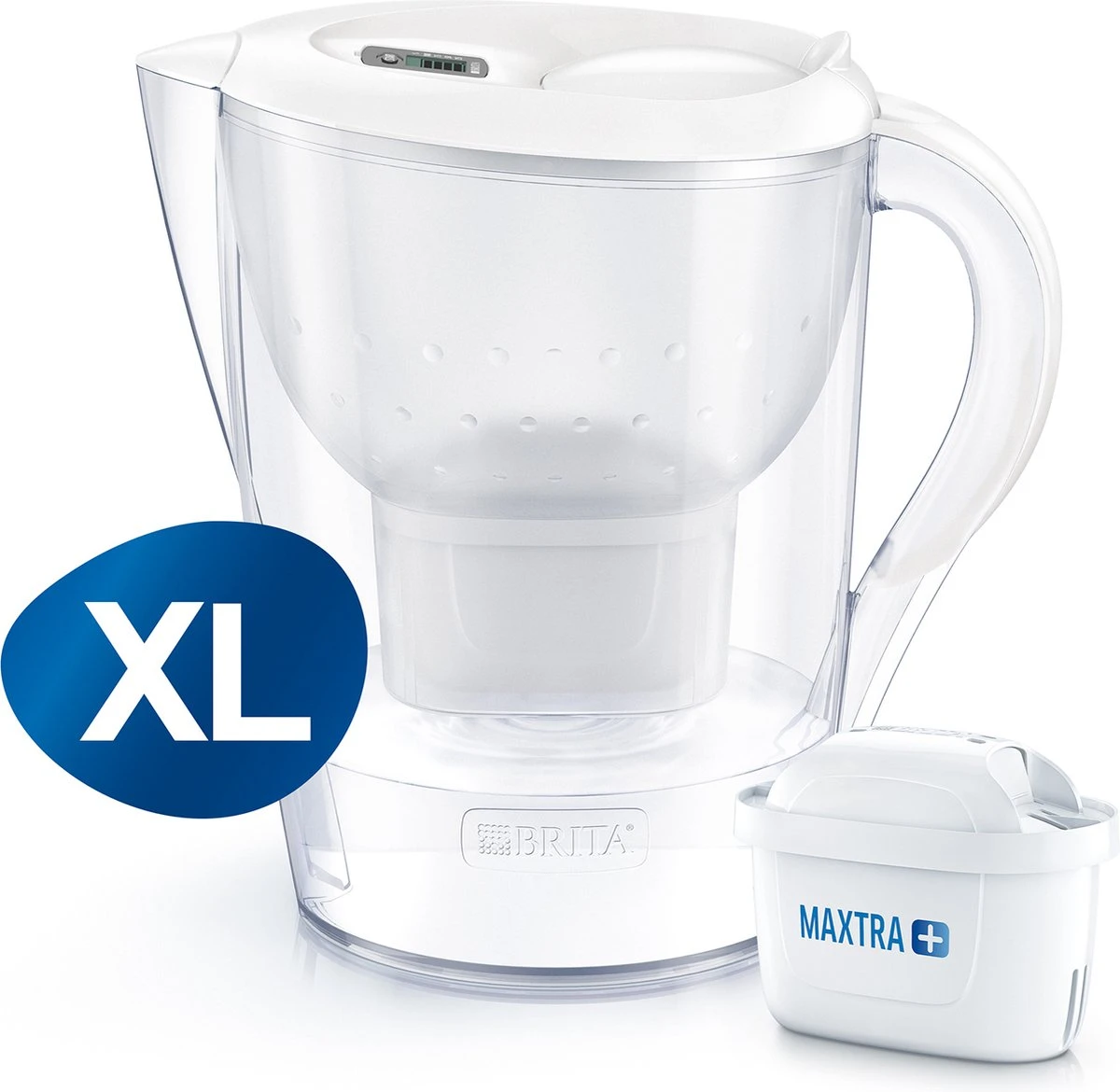 BRITA - Waterfilterkan Marella XL - Wit - 3,5L 3 BRITA - Waterfilterkan Marella XL - Wit - 3,5L