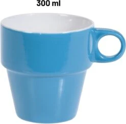 Orange85 Koffiekopjes - Met Houder - Set Van 6 - Gekleurd - 300 Ml - Keramiek -Keukenseries Speciaal Winkel 1200x1179