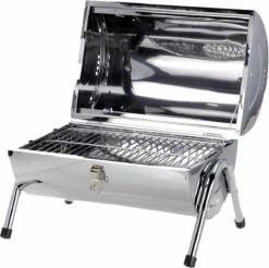 BBQ Collection Houtskoolbarbecue - Cilinder - Chroom -Keukenseries Speciaal Winkel 1200x1193 2