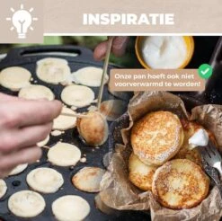 Poffertjespan - Geschikt Voor Alle Fornuizen - Poffertjesmaker - Poffertjespan Inductie - Poffertjespan Electrisch -Keukenseries Speciaal Winkel 1200x1197 6