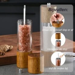VAIVE Peper En Zoutmolen Set - Pepermolen -Keukenseries Speciaal Winkel 1200x1200 1013