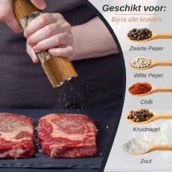 VAIVE Peper En Zoutmolen Set - Pepermolen -Keukenseries Speciaal Winkel 1200x1200 1014