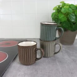 OTIX Koffiekopjes - Met Oor - Set Van 4 - Aardewerk - 250 Ml -Keukenseries Speciaal Winkel 1200x1200 108