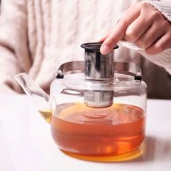 Viva Scandinavia Bjorn Theepot - Glas - Met Filter - 1,2 L - Transparant -Keukenseries Speciaal Winkel 1200x1200 150