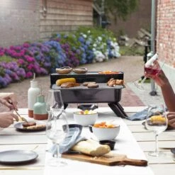 Princess 112252 Hybride Barbecue – Elektrische BBQ - Tafelmodel - 2000W - 44x 29cm - Gebruik Elektrisch Of Met Kolen -Keukenseries Speciaal Winkel 1200x1200 154