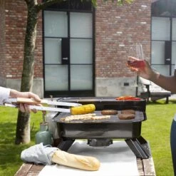 Princess 112252 Hybride Barbecue – Elektrische BBQ - Tafelmodel - 2000W - 44x 29cm - Gebruik Elektrisch Of Met Kolen -Keukenseries Speciaal Winkel 1200x1200 156