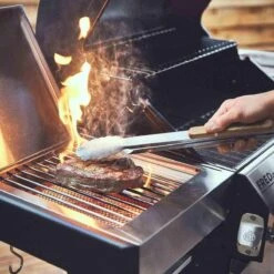 Burnhard Gas BBQ FRED JR. Deluxe - 2 Branders - Incl. Keramische Infraroodbrander & Afdekhoes - Deluxe -Keukenseries Speciaal Winkel 1200x1200 162