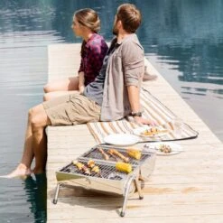 BBQ Collection Houtskoolbarbecue - Cilinder - Chroom -Keukenseries Speciaal Winkel 1200x1200 192