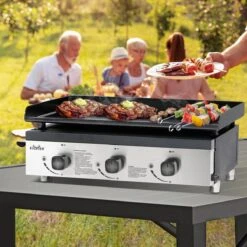 Bighorn Plancha Grill - Gasbarbecue – Tabletop – Draagbaar – 3 Branders 14 Bighorn Plancha Grill - Gasbarbecue – Tabletop – Draagbaar – 3 Branders -Keukenseries Speciaal Winkel 1200x1200 194