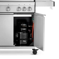 Burnhard Gas BBQ Big FRED Deluxe - 4 Branders - Incl. Keramische Infraroodbrander & Afdekhoes - Deluxe -Keukenseries Speciaal Winkel 1200x1200 224