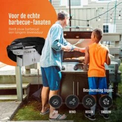 GrillX Barbecue Hoes - 145 X 61 X 117cm - BBQ Hoes Waterdicht - Beschermhoes Inclusief Trekkoord - BBQ Accesoires -Keukenseries Speciaal Winkel 1200x1200 283
