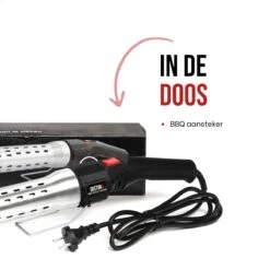 DistinQ BBQ Lighter Aansteker - Elektrische Barbecue Looftlighter Houtskool Starter Voor Barbecue, Grill En Open Haard - 2000 Watt -Keukenseries Speciaal Winkel 1200x1200 305