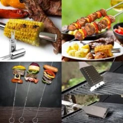 Saveur Royal® 35-delige Barbecue Gereedschapset In Roestvrij Staal - BBQ Grill Set Met Draagtas - Barbecuegerei-sets - Barbecue Accessoires Gereedschap - 35-delig -Keukenseries Speciaal Winkel 1200x1200 335