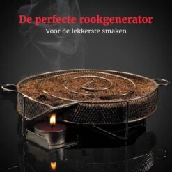 GrillX Cold Smoke Generator Met 1KG Appel Rookmot - 6 Liter - Smokerbox - RVS Rookbox - Rookgenerator - Koud Roken - BBQ Accesoires -Keukenseries Speciaal Winkel 1200x1200 342