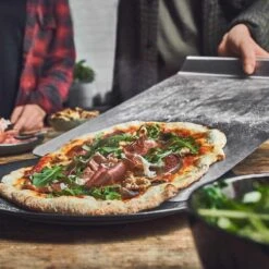 Burnhard Pizzasteen 38 X 30 X 1,5 Cm + Pizzaschep -Keukenseries Speciaal Winkel 1200x1200 348